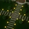 4er Set Solar Gartenleuchten Pfoten, LED Tierpfoten Produktbild-Vorschau 5