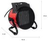 Grafner Elektroheizer Turbo Heizgebläse 9000W Produktbild-Vorschau 4