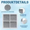 3er Set Kühlschrank-Luftfilter, Aktivkohle, kompatibel mit LG LT120F Náhľad obrázku produktu