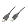 goobay USB 2.0 A/USB 2.0 B Kabel 3,0 m schwarz, 1 St. Produktbild-Vorschau 4