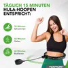 Tunturi Smart verstellbarer Hula-Hoop mit Gewicht - Massage Produktbild-Vorschau 7
