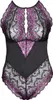 Spitzen-Bodysuit - Schwarz Produktbild-Vorschau 3