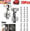 20Tlg Topfband Topfbänder 110° Eckanschlag Kreuzplatte Produktbild-Vorschau 1