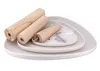 Weiße Bambus 3-stöckige Kuchenplatte 45x35x30 cm Produktbild-Vorschau 7