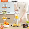 VEVOR Komerčný krájač na zemiaky Krájač na hranolky 1/2 + Náhľad obrázku produktu 2