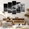 Bild auf Leinwand - Leinwandbild - Elefant Stoßzahn Natur - Produktbild-Vorschau 7