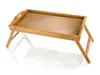 Betttablett Tablett Holz Frühstücks- Servier- Laptop- Produktbild-Vorschau 2