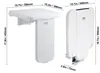 VEVOR Klappbarer Duschsitz aus ABS, 40 x 42 cm ausgeklappt, Produktbild-Vorschau 7