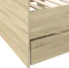Letto da giorno con cassetti in rovere Sonoma 100x200 cm Anteprima dell’immagine prodotto 7