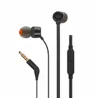 A pair of black in-ear headphones with orange accents and a gold 3.5mm jack. Anteprima dell’immagine prodotto