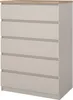 Ansel - Cassettiera, 77x50x111h cm Beige, 5 Cassetti Anteprima dell’immagine prodotto 9
