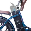 Close-up of an electric bicycle's battery pack and seat. Produktbild-Vorschau