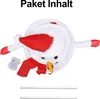 Bałwanek LED 60 cm, dekoracja świąteczna do wnętrz i na Podgląd zdjęcia produktu 8