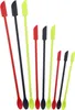 9 mini-spatules en silicone réutilisables, longue spatule Voir les images du produit 8