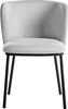 A single chair shown from the front on a white background. Náhled obrázku produktu