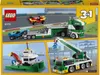 LEGO 31113 Creator 3-In-1 Auto da corsa Transporter con Anteprima dell’immagine prodotto 7