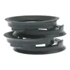 4x Zentrierringe 70,4 x 57,1 mm Dunkelgrau Felgen Ringe  Produktbild-Vorschau 3