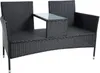 Polyrattan Gartenbank Bank Rattan Sitzbank 2-Sitzer Produktbild-Vorschau 7