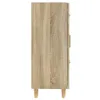 vidaXL Credenza rovere Sonoma 69,5x34x90 cm Materiale a Anteprima dell’immagine prodotto 9