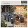 tectake® Aluminium Rattan Sitzgruppe Menorca wetterfest und Produktbild-Vorschau 6
