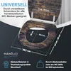 SANILO® WC-Sitz mit Absenkautomatik und Schnellverschluss Produktbild-Vorschau 5