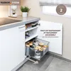 bremermann Panier coulissant pour armoire, lot de 2, 50 cm, Voir les images du produit 2
