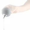 A hand holding a gray soap dispenser, pouring liquid. Anteprima dell’immagine prodotto