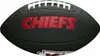 Wilson NFL Soft Touch Mini Football Kansas City Chiefs Nero Anteprima dell’immagine prodotto 1