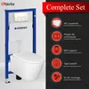 Lavita WC Set: Duofix Basic Vorwandelement + Lavita Wand Produktbild-Vorschau 3