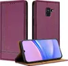 Handyhülle für Samsung Galaxy A8 2018 Leder Flip Klappbare Produktbild-Vorschau 1