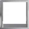 vidaXL Houtopslagrek, 100x40x100 cm, verzinkt staal Productafbeelding-voorbeeld 4