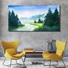 Coloray Canvas 140x70  Wandbild Leinwand Bilder Wald Bäume Produktbild-Vorschau 3