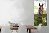 MuchoWow® Poster Pferd - Natur - Zaun 60x120 cm - Produktbild-Vorschau 2