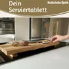 LS-LebenStil XL Vesperbrett Servierbrett 53cm Akazie Produktbild-Vorschau 4