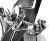 BRUBAKER uomo vite dentista - figura in ferro fatta a mano Anteprima dell’immagine prodotto 4