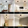 ZMH Deckenlampe Modern Deckenleuchte Flur Kristall Produktbild-Vorschau 6