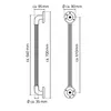 Ridder Haltegriff Max 60 cm weiß A1016001 Produktbild-Vorschau 5