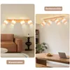 ZMH Lampa sufitowa , 4 płomienie, reflektor sufitowy E14, Podgląd zdjęcia produktu 7