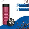 Thermobecher 450 ml - auslaufsicherer Edelstahl to go Produktbild-Vorschau 3