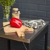 sweeek - Outdoor-Küche aus Stahl mit 2 Regalböden L 49 cm - Produktbild-Vorschau 5