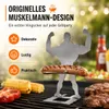 Hotdog Halter 4er Set aus Edelstahl, Wursthalter für Grill Produktbild-Vorschau 7