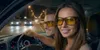 GKA Überzieh Nachtsichtbrille für Autofahrer braun leo Produktbild-Vorschau 1