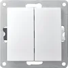 Wechselschalter McPower ''Flair'' 2-fach, 250V/10A, UP, Produktbild-Vorschau 1