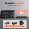 set di 3 scatole pieghevoli professionali da 45L in PP Anteprima dell’immagine prodotto 3