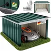 GARDEBRUK® Mähroboter Garage Metall Wetterbeständig Produktbild-Vorschau 1