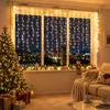 UISEBRT LED Eisregen-Lichtdekoration 5M 200LED, warmweiß, 8 Produktbild-Vorschau 8