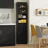 COSTWAY 40x30x170,5cm mobile bagno stretto, mobile bagno Anteprima dell’immagine prodotto 8