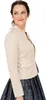 Trachtenjacke FIRENZE Beige mit Stehkragen, langen Ärmeln Produktbild-Vorschau 5