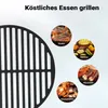 Litinový grilovací rošt Wiltec kulatý Ø 34,5 cm, grilovací Náhled obrázku produktu 7