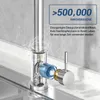 Küchenarmatur Schwarz 360° Wasserhahn Küche Ausziehbar Produktbild-Vorschau 4